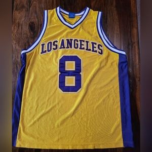 LOS ANGELES NUMBER 8 JERSEY SPORTSWEAR ATHLETIC SERIES SZ L EXCELLENT CONDITION